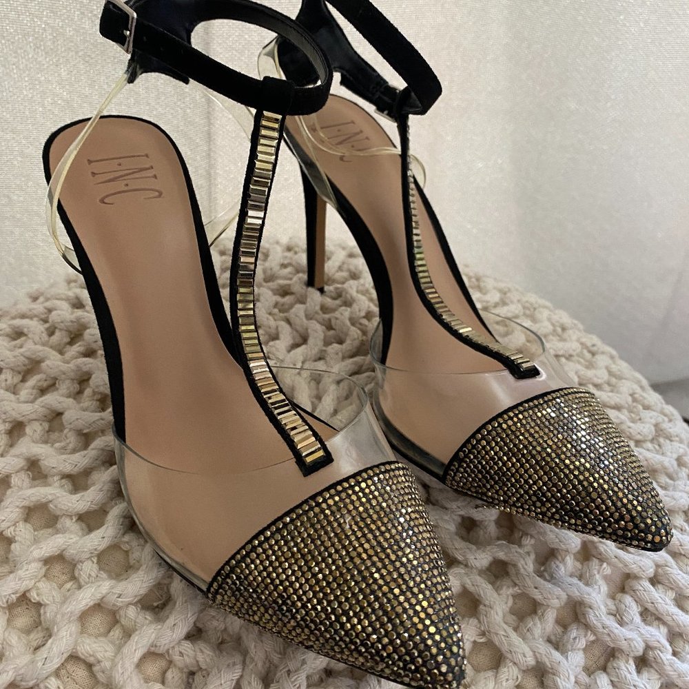 INC Design T-Strap Pumps from Macy's